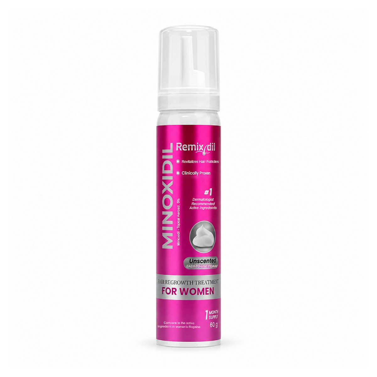 Minoxidil for Women Foams