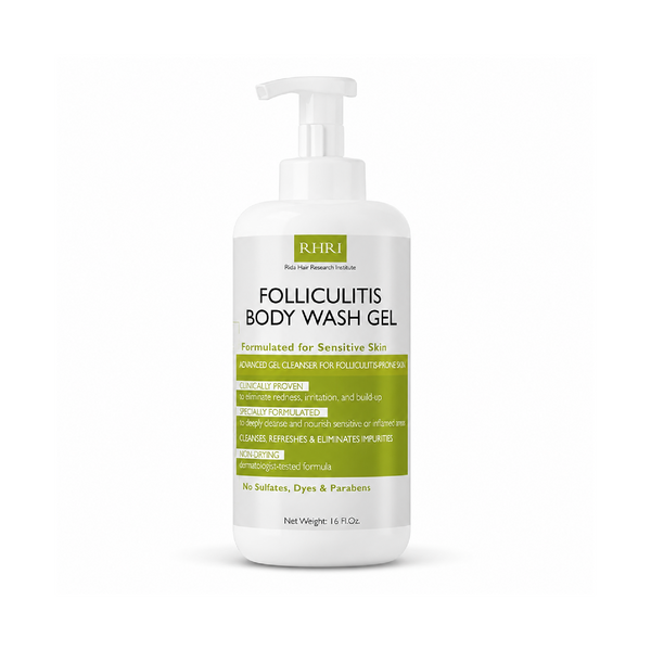 Folliculitis body wash gel