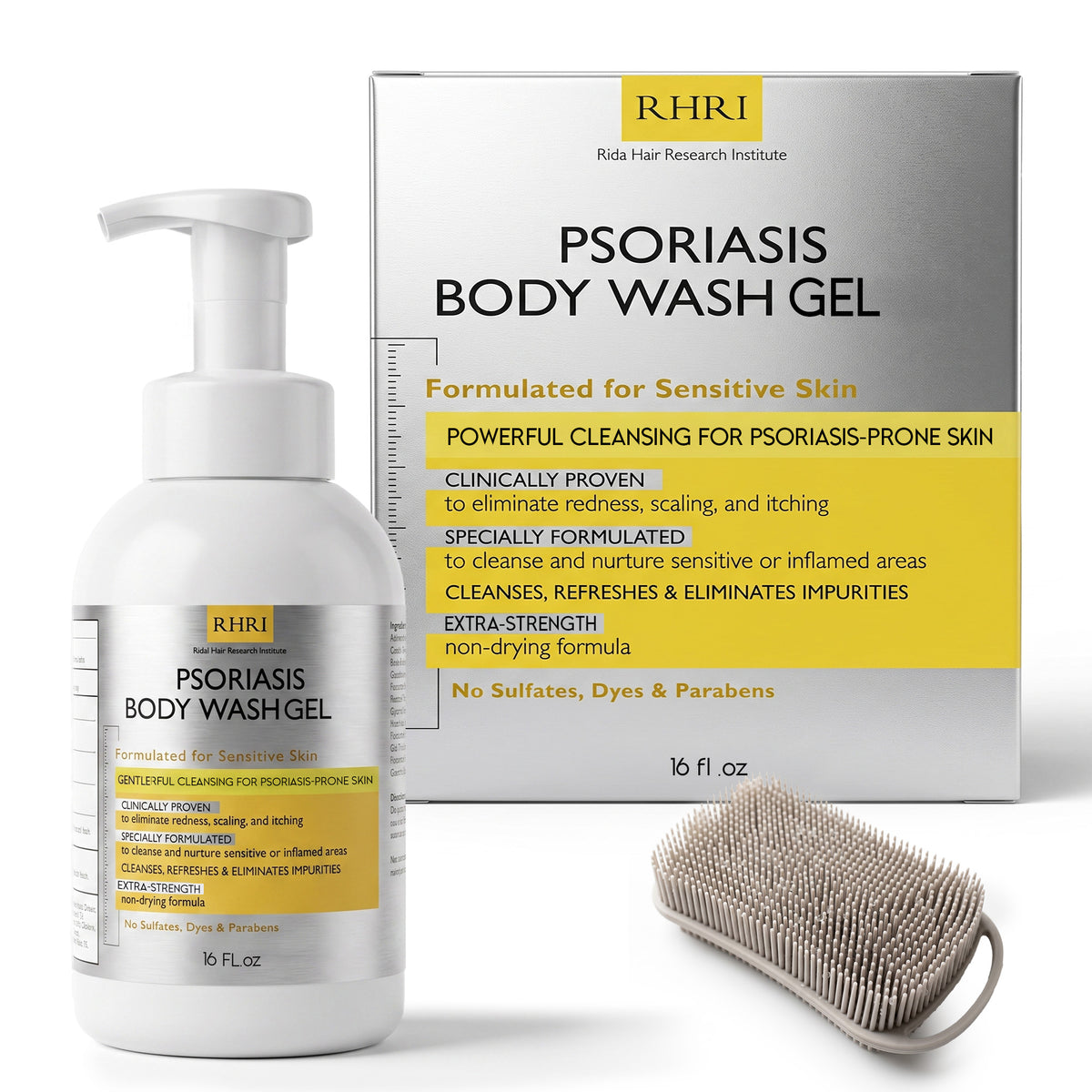 Psoriasis body wash Gel