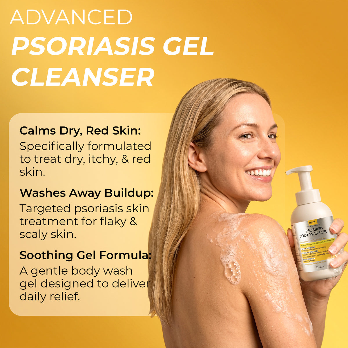 Psoriasis body wash Gel