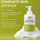 Folliculitis body wash foam