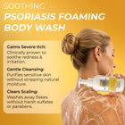 Psoriasis body wash foam