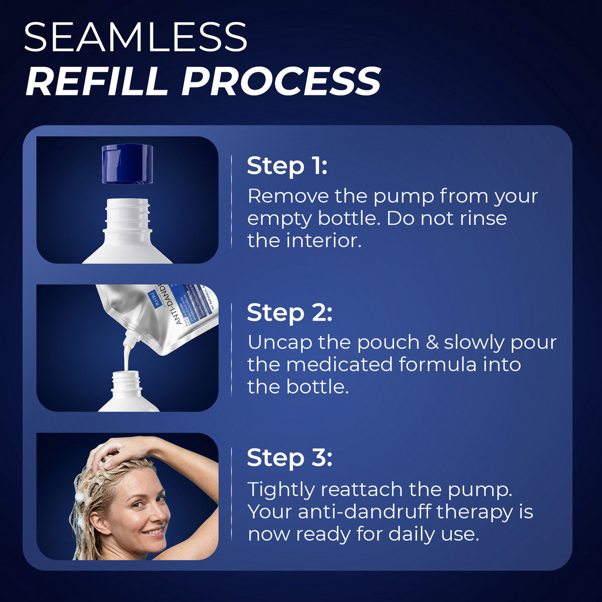Anti Dandruff Shampoo refill