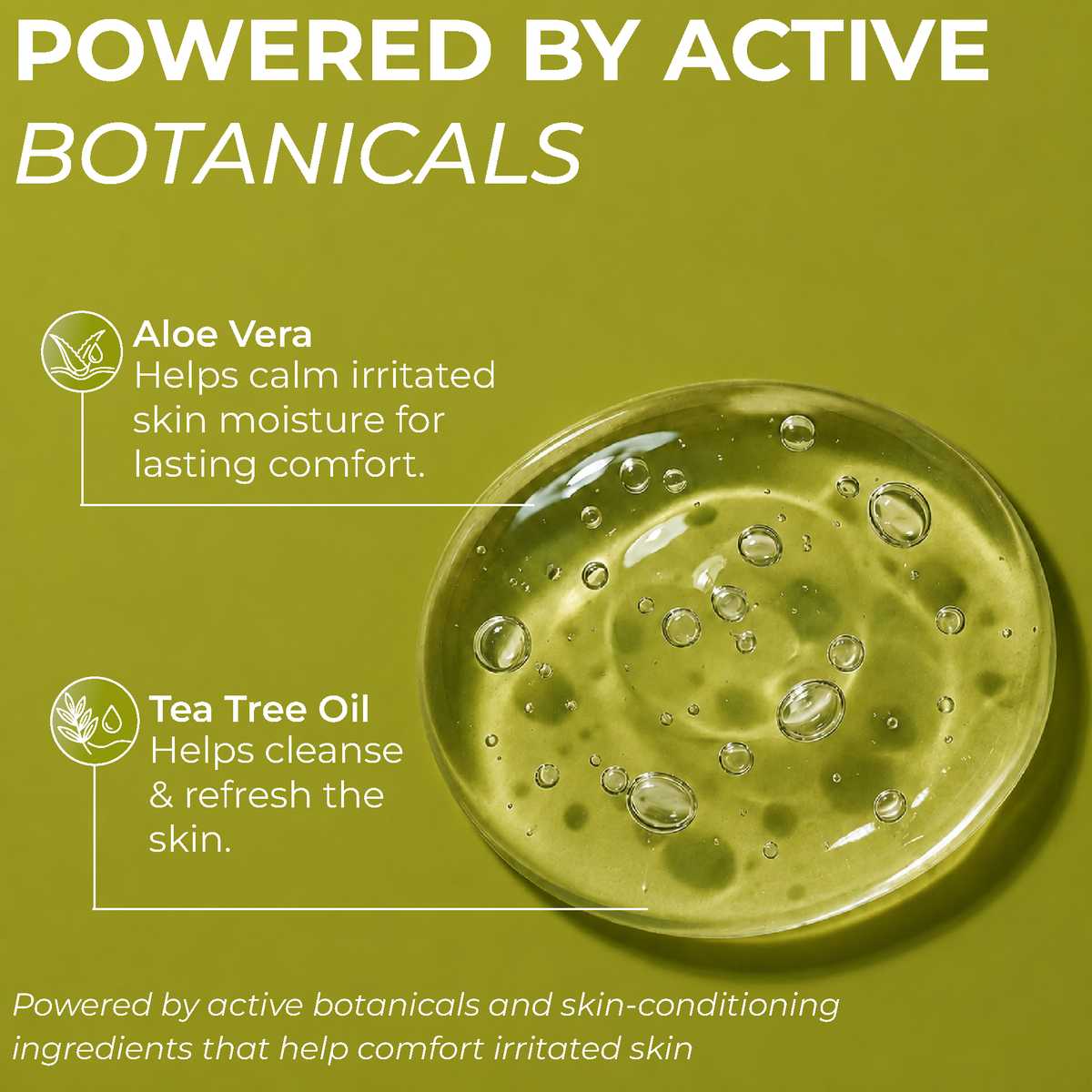 Folliculitis body wash gel